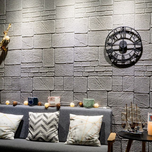 Modern Wall Paneling 3D Bricks Peel and Stick Waterproof Wall Paneling Clearhalo 'Flooring 'Home Improvement' 'home_improvement' 'home_improvement_wall_paneling' 'Wall Paneling' 'wall_paneling' 'Walls & Ceilings' Walls and Ceiling' 1200x1200_ba2a9148-a881-4d24-8e78-0f6ba2220204