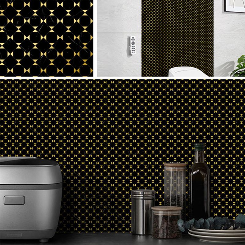 Peel & Stick Mosaic Tile Square Plastic Stain Resistant Tile-Peel & Stick for Shower Clearhalo 'Flooring 'Home Improvement' 'home_improvement' 'home_improvement_peel_stick_blacksplash' 'Peel & Stick Backsplash Tile' 'peel_stick_blacksplash' 'Walls & Ceilings' Walls and Ceiling' 1200x1200_ba4b2379-197b-4e75-89e6-3955db3a7758