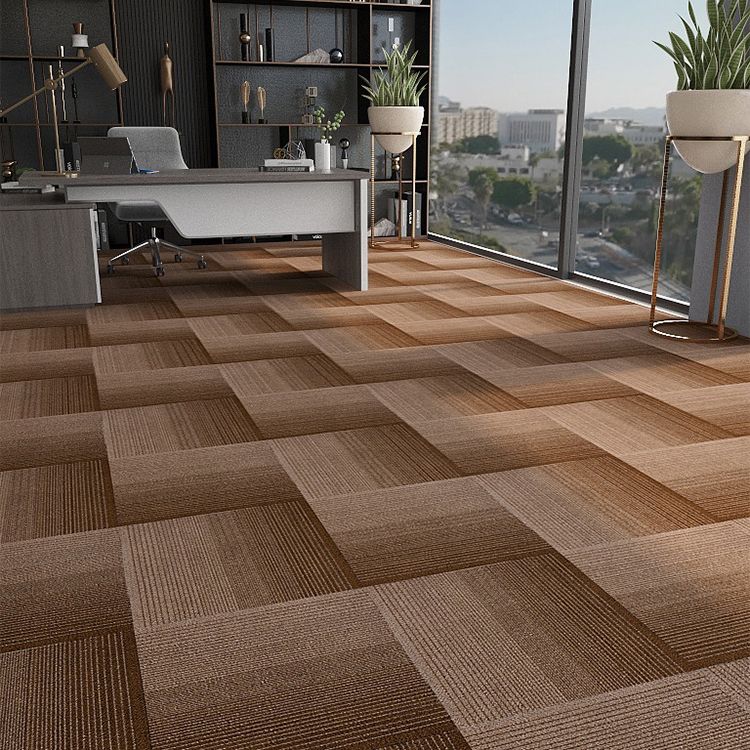 Modern Carpet Floor Tile Level Loop Self Adhesive Stain Resistant Carpet Tiles Clearhalo 'Carpet Tiles & Carpet Squares' 'carpet_tiles_carpet_squares' 'Flooring 'Home Improvement' 'home_improvement' 'home_improvement_carpet_tiles_carpet_squares' Walls and Ceiling' 1200x1200_ba645947-584b-4990-9194-7f0b517007f6