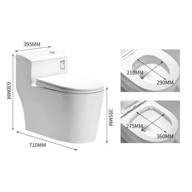 Modern Ceramic Siphon Jet Toilet Bowl Floor Mount Flush Toilet with Toilet Seat Clearhalo 'Bathroom Remodel & Bathroom Fixtures' 'Home Improvement' 'home_improvement' 'home_improvement_toilets' 'Toilets & Bidets' 'Toilets' 1200x1200_ba6cfa32-da83-4be2-831b-e2d01984f23d