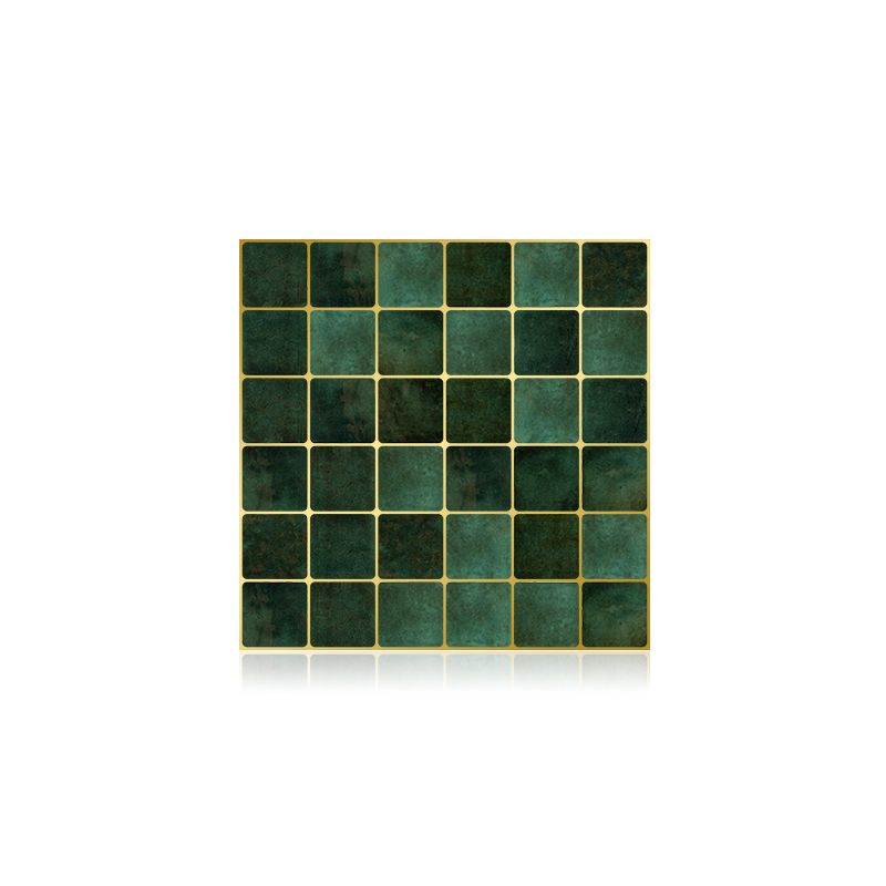 Mosaic Tile Wallpaper PVC Square Shape Peel and Stick Backsplash Clearhalo 'Flooring 'Home Improvement' 'home_improvement' 'home_improvement_peel_stick_blacksplash' 'Peel & Stick Backsplash Tile' 'peel_stick_blacksplash' 'Walls & Ceilings' Walls and Ceiling' 1200x1200_ba84b3b0-f2a2-47ad-b1c3-1a58878b5c6c