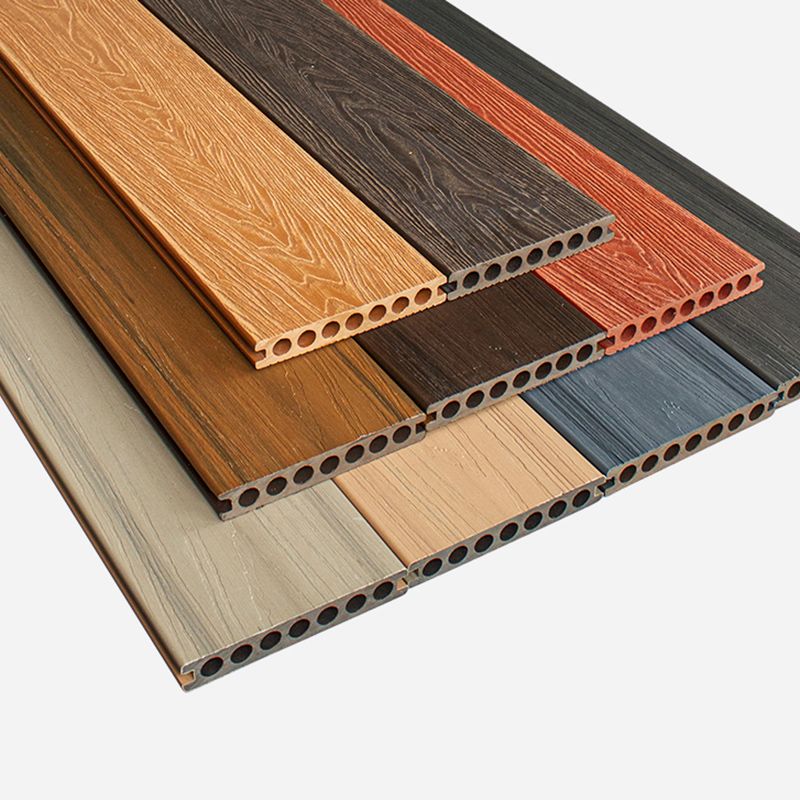 Outdoor WPC Flooring Rectangle Modern Style Nail Wood Flooring Clearhalo 'Flooring 'Hardwood Flooring' 'hardwood_flooring' 'Home Improvement' 'home_improvement' 'home_improvement_hardwood_flooring' Walls and Ceiling' 1200x1200_ba874355-4809-4bc9-905a-ca3dfff3a596