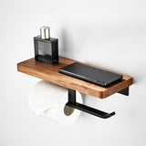 Wooden & Aluminum Bath Hardware Set Black Bathroom Accessory Kit Clearhalo 'Bathroom Hardware Sets' 'Bathroom Hardware' 'Bathroom Remodel & Bathroom Fixtures' 'bathroom_hardware_sets' 'Home Improvement' 'home_improvement' 'home_improvement_bathroom_hardware_sets' 1200x1200_ba8d3fcd-6076-4162-bca1-2a0550acaf73