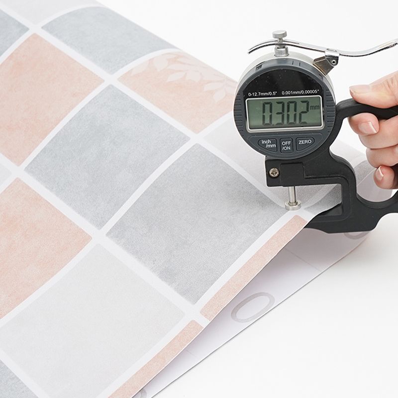 Grid Mosaic Peel & Stick Tile Scratch Resistant Wallpaper for Bathroom Backsplash Clearhalo 'Flooring 'Home Improvement' 'home_improvement' 'home_improvement_peel_stick_blacksplash' 'Peel & Stick Backsplash Tile' 'peel_stick_blacksplash' 'Walls & Ceilings' Walls and Ceiling' 1200x1200_ba91ffaf-c920-47a8-a9b5-1e539d88de2e