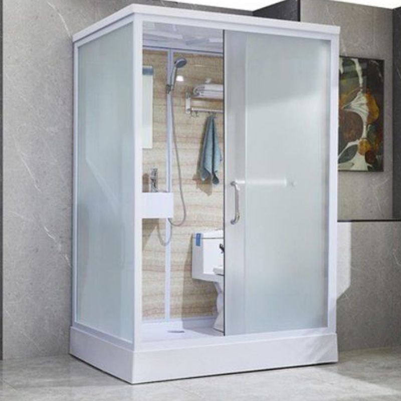 Modern Framed Shower Stall Clear Tempered Shower Stall for Bathroom Clearhalo 'Bathroom Remodel & Bathroom Fixtures' 'Home Improvement' 'home_improvement' 'home_improvement_shower_stalls_enclosures' 'Shower Stalls & Enclosures' 'shower_stalls_enclosures' 'Showers & Bathtubs' 1200x1200_ba9b7de7-d8db-4760-9a33-ce7b0d4f47c2