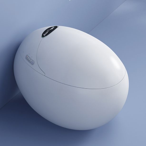 Round One-Piece Smart Toilet Bidet White All-In-One Toilet Bidet Clearhalo 'Bathroom Remodel & Bathroom Fixtures' 'Bidets' 'Home Improvement' 'home_improvement' 'home_improvement_bidets' 'Toilets & Bidets' 1200x1200_bab6bd8d-0104-4c94-82bf-8f24d1aff641