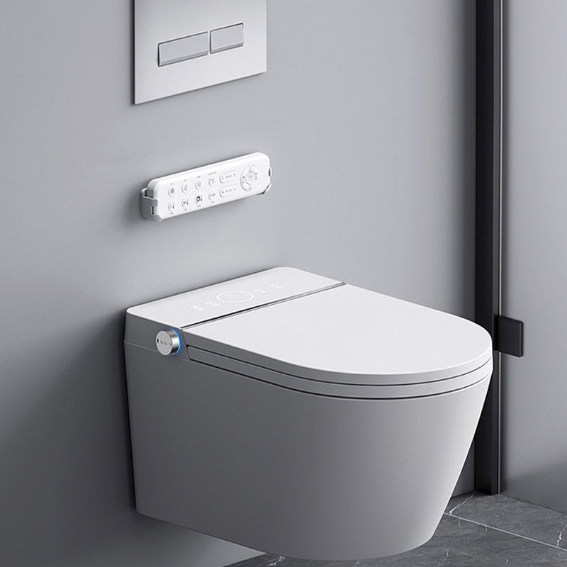 Modern Heated Seat Toilet ABS Wall Mount Flush Toilet for Home Use Clearhalo 'Bathroom Remodel & Bathroom Fixtures' 'Home Improvement' 'home_improvement' 'home_improvement_toilets' 'Toilets & Bidets' 'Toilets' 1200x1200_baba6855-31b5-465e-9184-65c2f4829de8