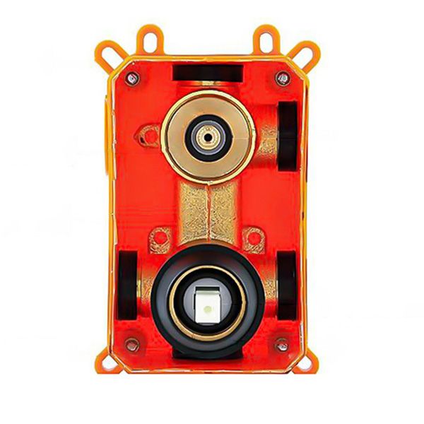 Modern Pressure Balanced Diverter Valve Shower Faucet Metal Shower System on Wall Clearhalo 'Bathroom Remodel & Bathroom Fixtures' 'Home Improvement' 'home_improvement' 'home_improvement_shower_faucets' 'Shower Faucets & Systems' 'shower_faucets' 'Showers & Bathtubs Plumbing' 'Showers & Bathtubs' 1200x1200_babfd092-d8b9-4054-9b70-2b3b36d11e2b