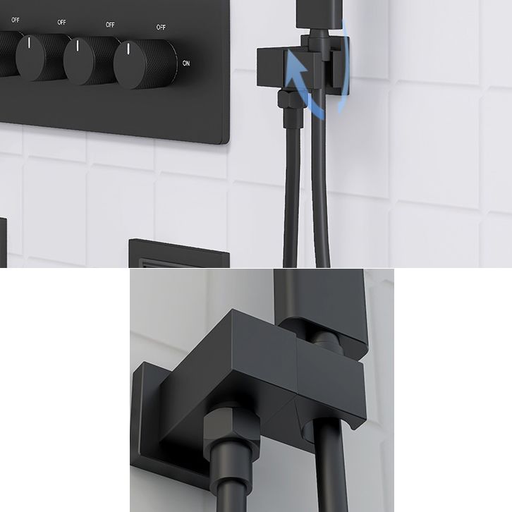 All-copper Concealed Shower Set In-wall Bathroom Minimalist Waterfall Shower Clearhalo 'Bathroom Remodel & Bathroom Fixtures' 'Home Improvement' 'home_improvement' 'home_improvement_shower_faucets' 'Shower Faucets & Systems' 'shower_faucets' 'Showers & Bathtubs Plumbing' 'Showers & Bathtubs' 1200x1200_badd1b25-8775-417f-910d-6468feac591f