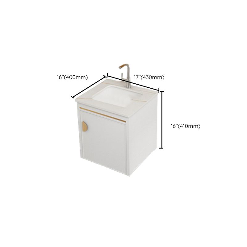 Gorgeous Sink Cabinet Free-standing Standard Space Saver Vanity with Mirror Clearhalo 'Bathroom Remodel & Bathroom Fixtures' 'Bathroom Vanities' 'bathroom_vanities' 'Home Improvement' 'home_improvement' 'home_improvement_bathroom_vanities' 1200x1200_bae9f8fd-7dbf-47f4-aa91-9622fb1e669e