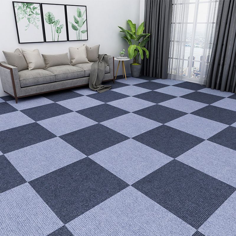 Carpet Tile Non-Skid Fade Resistant Solid Color Self-Stick Peel and Stick Carpet Tiles Clearhalo 'Carpet Tiles & Carpet Squares' 'carpet_tiles_carpet_squares' 'Flooring 'Home Improvement' 'home_improvement' 'home_improvement_carpet_tiles_carpet_squares' Walls and Ceiling' 1200x1200_bb02e17f-2aaf-4274-b4ca-b7a3a89766d8