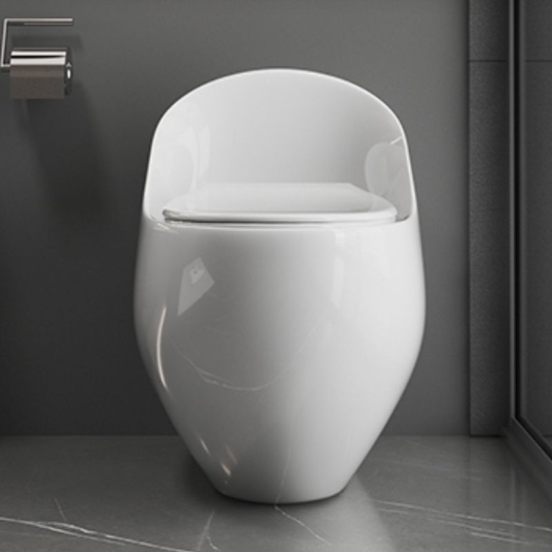 Contemporary Floor Mount Flush Toilet Siphon Jet Toilet Bowl for Washroom Clearhalo 'Bathroom Remodel & Bathroom Fixtures' 'Home Improvement' 'home_improvement' 'home_improvement_toilets' 'Toilets & Bidets' 'Toilets' 1200x1200_bb2fe837-960c-4c58-8627-7e098d7c169b
