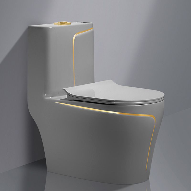 Traditional One Piece Flush Toilet Floor Mounted Gray Urine Toilet for Bathroom Clearhalo 'Bathroom Remodel & Bathroom Fixtures' 'Home Improvement' 'home_improvement' 'home_improvement_toilets' 'Toilets & Bidets' 'Toilets' 1200x1200_bb308893-51fc-481e-97ef-c7d5ac0e0321