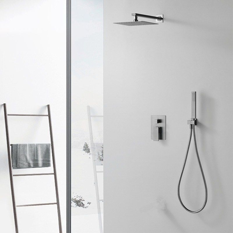 Modern Shower Trim Brass Temperature Control Handheld Shower Head Shower Combo Clearhalo 'Bathroom Remodel & Bathroom Fixtures' 'Home Improvement' 'home_improvement' 'home_improvement_shower_faucets' 'Shower Faucets & Systems' 'shower_faucets' 'Showers & Bathtubs Plumbing' 'Showers & Bathtubs' 1200x1200_bb367efd-9499-4b25-9267-f7ea034d6f47