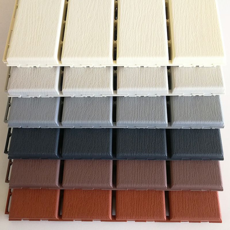 4-Slat 12" X 12" PVC Floor Tiles Interlocking Installation Floor Board Tiles Clearhalo 'Home Improvement' 'home_improvement' 'home_improvement_outdoor_deck_tiles_planks' 'Outdoor Deck Tiles & Planks' 'Outdoor Flooring & Tile' 'Outdoor Remodel' 'outdoor_deck_tiles_planks' 1200x1200_bb3756ed-980c-457c-bcfb-94b0fe4116c2