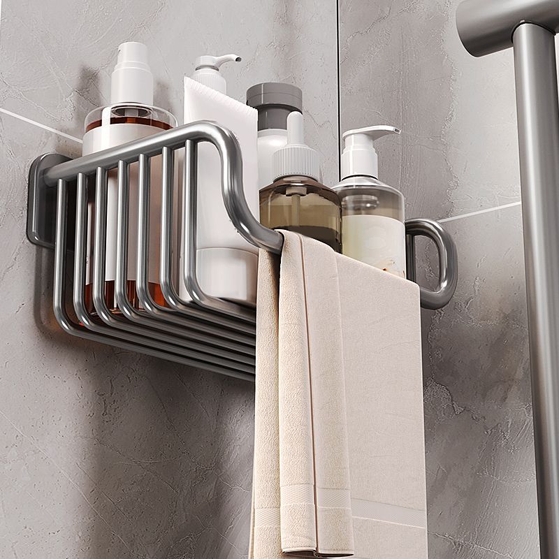 Metal Bathroom Hardware Bath Shelf Bathroom Accessory As Individual Or As a Set Clearhalo 'Bathroom Hardware Sets' 'Bathroom Hardware' 'Bathroom Remodel & Bathroom Fixtures' 'bathroom_hardware_sets' 'Home Improvement' 'home_improvement' 'home_improvement_bathroom_hardware_sets' 1200x1200_bb5c00a5-372d-450a-b673-d911ad0de97b
