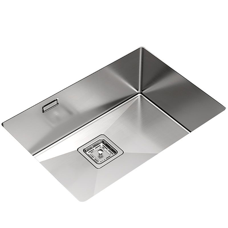 Kitchen Sink Stainless Steel Overflow Hole Design Kitchen Sink with Faucet Clearhalo 'Home Improvement' 'home_improvement' 'home_improvement_kitchen_sinks' 'Kitchen Remodel & Kitchen Fixtures' 'Kitchen Sinks & Faucet Components' 'Kitchen Sinks' 'kitchen_sinks' 1200x1200_bb66d2d5-831c-45a2-9021-0a9ec7e2b222