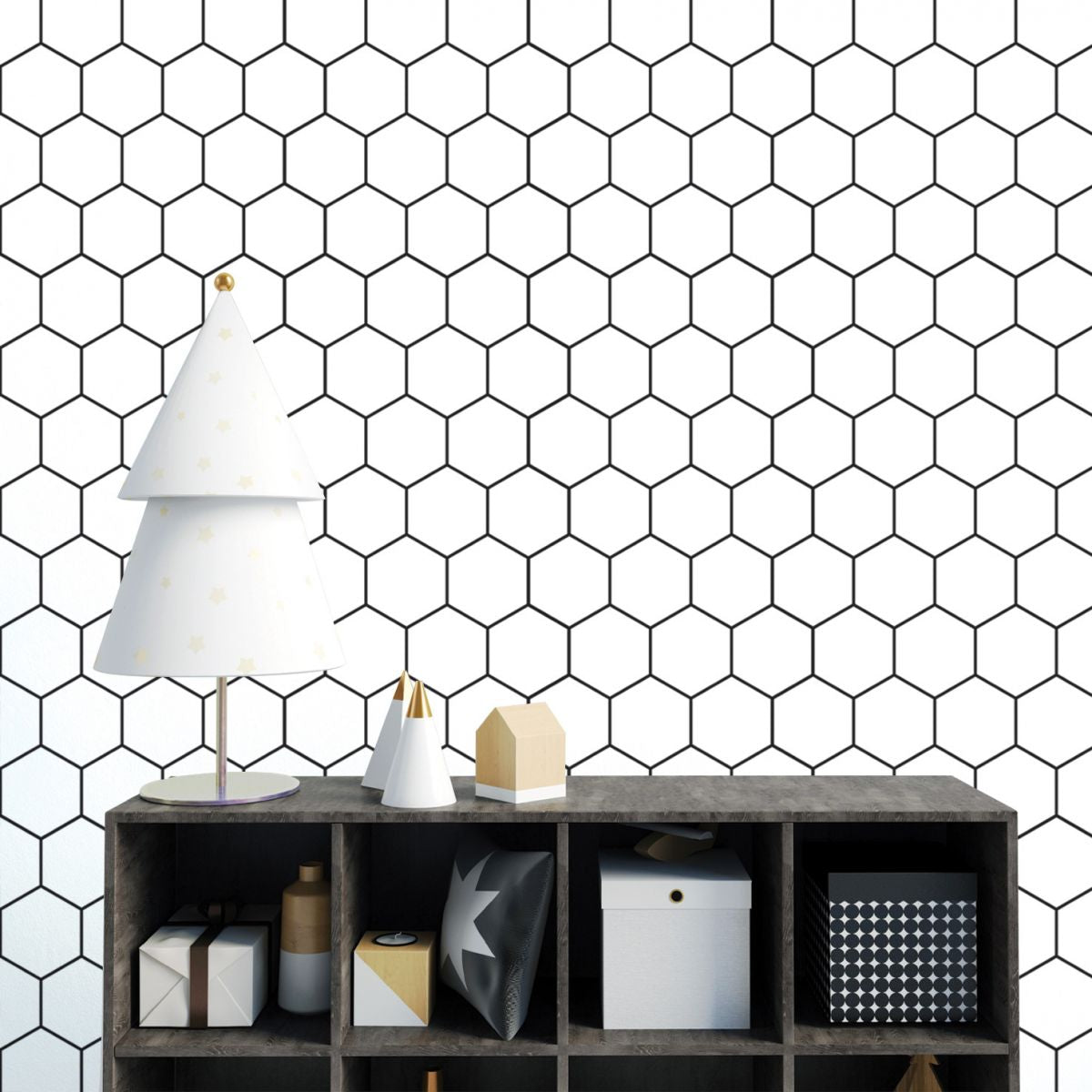 Peel and Stick Tiles Hexagonal Plastic Waterproof Peel & Stick Tile for Shower 2-Pack Clearhalo 'Flooring 'Home Improvement' 'home_improvement' 'home_improvement_peel_stick_blacksplash' 'Peel & Stick Backsplash Tile' 'peel_stick_blacksplash' 'Walls & Ceilings' Walls and Ceiling' 1200x1200_bb75224d-f6a7-4ba1-bda7-684a1c97ce7c