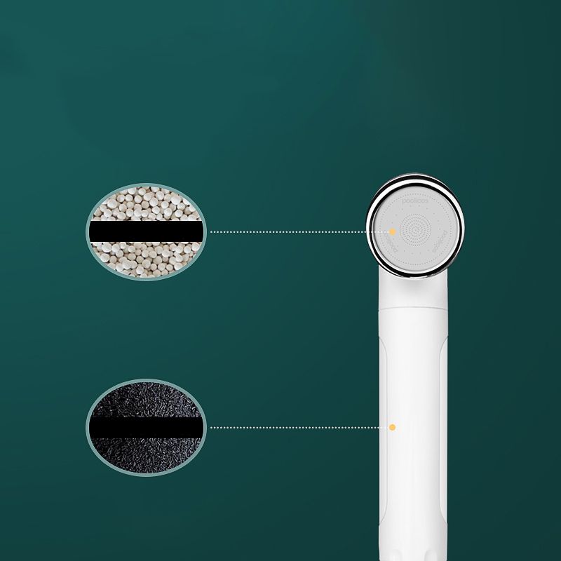 Contemporary Shower Head Water Filtration Handheld Shower Head Clearhalo 'Bathroom Remodel & Bathroom Fixtures' 'Home Improvement' 'home_improvement' 'home_improvement_shower_heads' 'Shower Heads' 'shower_heads' 'Showers & Bathtubs Plumbing' 'Showers & Bathtubs' 1200x1200_bba22d45-115f-475a-bd48-7331a9a1b5e6