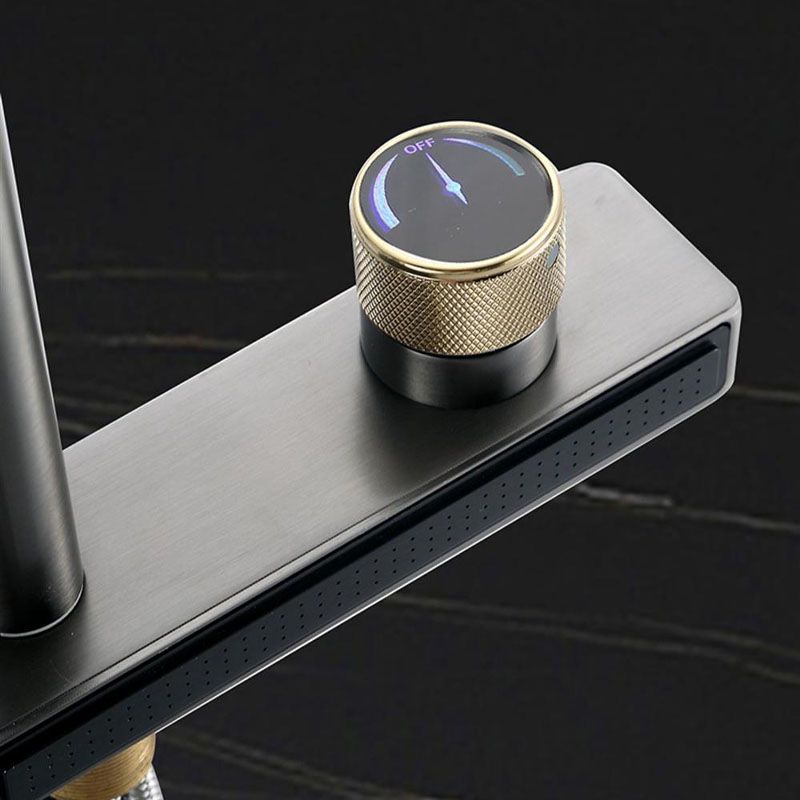 High Arch Waterfall Kitchen Faucet Swivel Spout with Pull Out Sprayer Clearhalo 'Home Improvement' 'home_improvement' 'home_improvement_kitchen_faucets' 'Kitchen Faucets' 'Kitchen Remodel & Kitchen Fixtures' 'Kitchen Sinks & Faucet Components' 'kitchen_faucets' 1200x1200_bbd35a2a-9115-469d-a688-fef43832bbe4