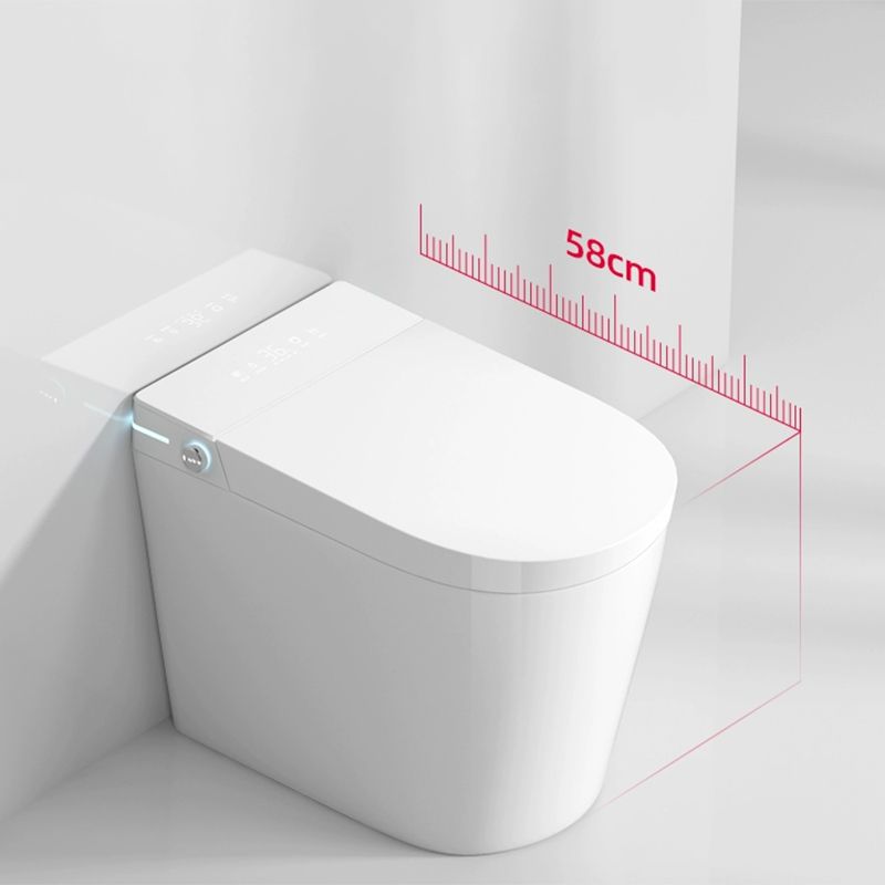 Contemporary Elongated Ceramic Floor Standing Bidet with Heated Seat Clearhalo 'Bathroom Remodel & Bathroom Fixtures' 'Bidets' 'Home Improvement' 'home_improvement' 'home_improvement_bidets' 'Toilets & Bidets' 1200x1200_bbdecd45-35bb-47e4-a786-439cf370d2bf