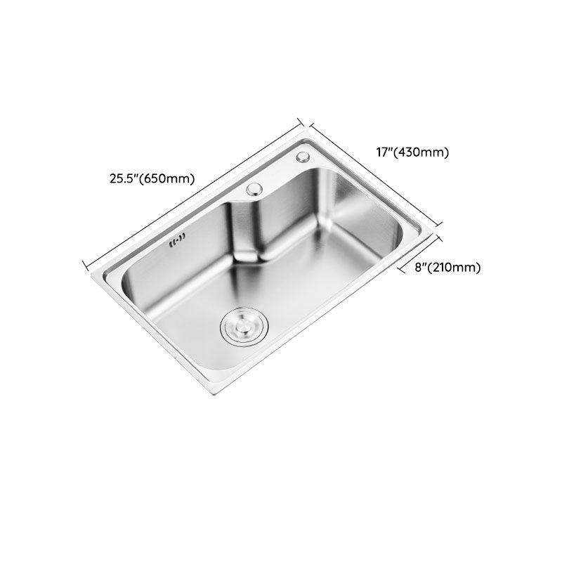 Soundproofing Stainless Steel Kitchen Sink Modern Style Stainless Steel Kitchen Sink Clearhalo 'Home Improvement' 'home_improvement' 'home_improvement_kitchen_sinks' 'Kitchen Remodel & Kitchen Fixtures' 'Kitchen Sinks & Faucet Components' 'Kitchen Sinks' 'kitchen_sinks' 1200x1200_bbe8d0ce-8f81-4c4f-b166-c51cf36c2f1b