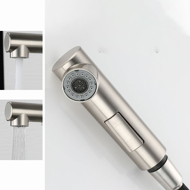 Kitchen Faucet Rod Handle Cold and Hot Controlled Kitchen Faucet Clearhalo 'Home Improvement' 'home_improvement' 'home_improvement_kitchen_faucets' 'Kitchen Faucets' 'Kitchen Remodel & Kitchen Fixtures' 'Kitchen Sinks & Faucet Components' 'kitchen_faucets' 1200x1200_bc0cc096-3665-4570-9d0c-dcb981168c74