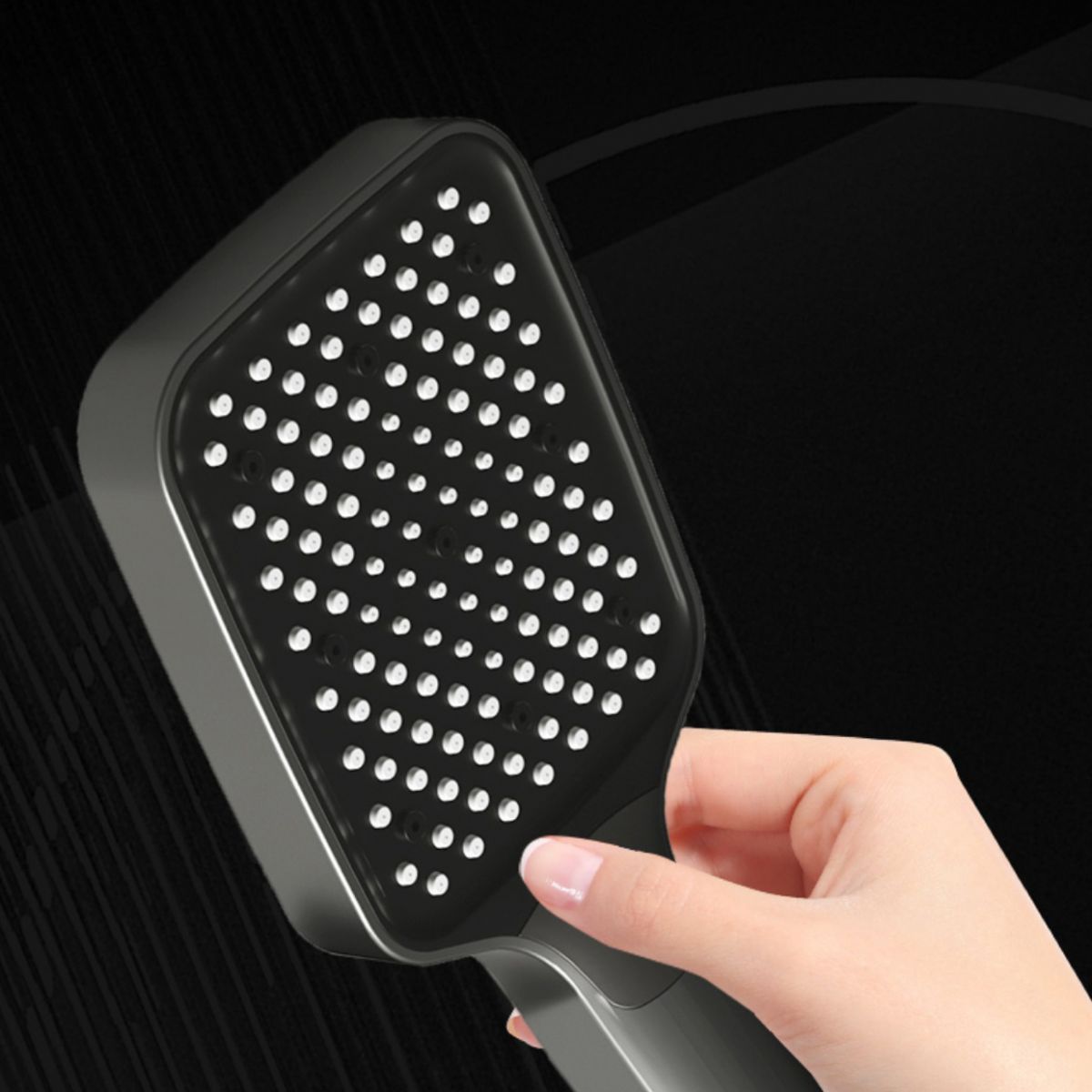 Modern Shower Combo Brass Handheld Shower Head Wall Mounted Shower Set Clearhalo 'Bathroom Remodel & Bathroom Fixtures' 'Home Improvement' 'home_improvement' 'home_improvement_shower_faucets' 'Shower Faucets & Systems' 'shower_faucets' 'Showers & Bathtubs Plumbing' 'Showers & Bathtubs' 1200x1200_bc18743a-49bd-4fbd-b193-b0c221feebf6