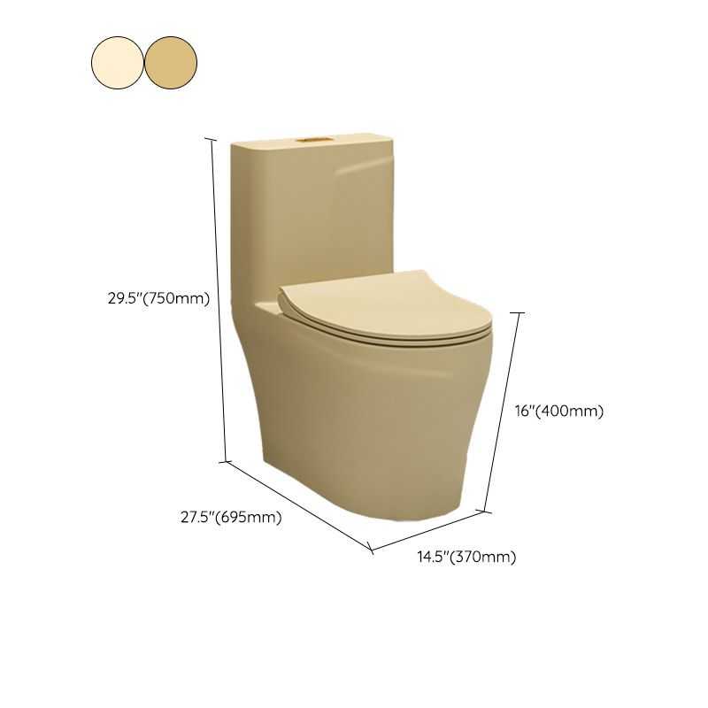 Floor Mount Toilet Traditional Skirted One-Piece Flush Toilet with Slow Close Seat Clearhalo 'Bathroom Remodel & Bathroom Fixtures' 'Home Improvement' 'home_improvement' 'home_improvement_toilets' 'Toilets & Bidets' 'Toilets' 1200x1200_bc35e440-166d-40f8-91eb-bc3ee7419b67