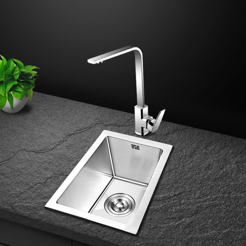 Contemporary Style Kitchen Sink Stainless Steel Rectangle Drop-In Kitchen Sink Clearhalo 'Home Improvement' 'home_improvement' 'home_improvement_kitchen_sinks' 'Kitchen Remodel & Kitchen Fixtures' 'Kitchen Sinks & Faucet Components' 'Kitchen Sinks' 'kitchen_sinks' 1200x1200_bc3b6878-b2fc-41fb-a52b-f913b14bb12e
