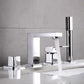 Low Arc Vessel Faucet Solid Color Double Handle Widespread Bathroom Sink Faucet Clearhalo 'Bathroom Remodel & Bathroom Fixtures' 'Bathroom Sink Faucets' 'Bathroom Sinks & Faucet Components' 'bathroom_sink_faucets' 'Home Improvement' 'home_improvement' 'home_improvement_bathroom_sink_faucets' 1200x1200_bc47c562-738c-47fd-b456-d669178ea8c3