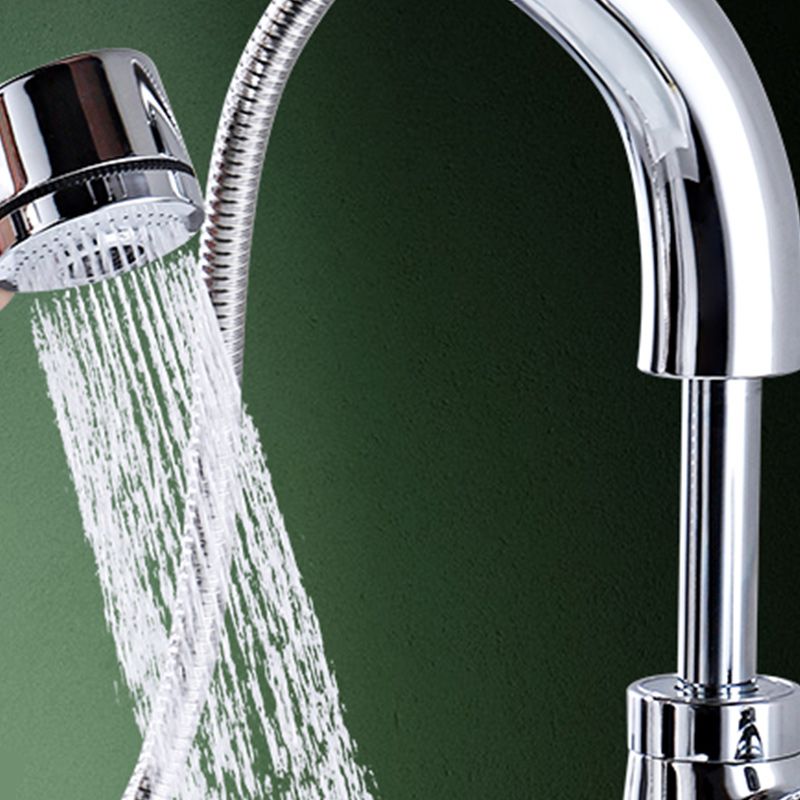 Modern Plain Vessel Sink Faucet High Arch Bathroom Sink Faucet Clearhalo 'Bathroom Remodel & Bathroom Fixtures' 'Bathroom Sink Faucets' 'Bathroom Sinks & Faucet Components' 'bathroom_sink_faucets' 'Home Improvement' 'home_improvement' 'home_improvement_bathroom_sink_faucets' 1200x1200_bc6d5ce6-83ce-4c55-91db-9c9c93aef00a