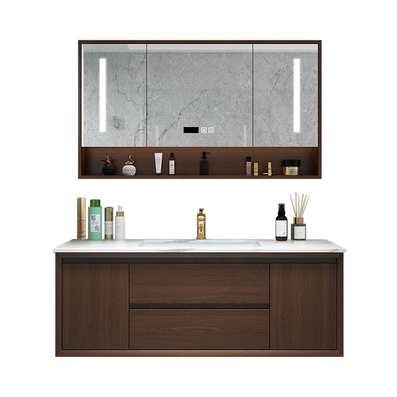 Bathroom Vanity Set Ceramic Sink Drawers Storage Shelf Sink Vanity with Faucet Clearhalo 'Bathroom Remodel & Bathroom Fixtures' 'Bathroom Vanities' 'bathroom_vanities' 'Home Improvement' 'home_improvement' 'home_improvement_bathroom_vanities' 1200x1200_bc9359f0-d7c7-4891-a3cc-7daf147b3b62