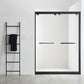 Semi Frameless Shower Bath Door Double Sliding Tempered Shower Door Clearhalo 'Bathroom Remodel & Bathroom Fixtures' 'Home Improvement' 'home_improvement' 'home_improvement_shower_tub_doors' 'Shower and Tub Doors' 'shower_tub_doors' 'Showers & Bathtubs' 1200x1200_bca8bbc3-6819-4626-b5ba-b1e75e5ad8d8