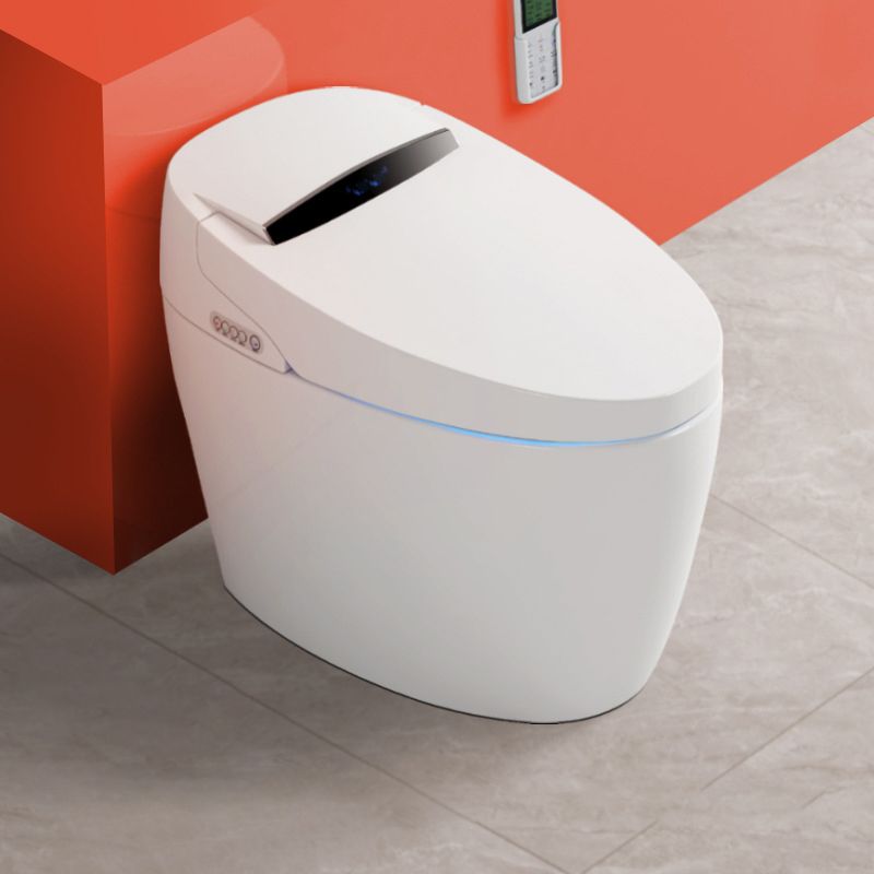 Modern Heated Seat Flush Toilet Floor Mount White Toilet with Toilet Seat Clearhalo 'Bathroom Remodel & Bathroom Fixtures' 'Home Improvement' 'home_improvement' 'home_improvement_toilets' 'Toilets & Bidets' 'Toilets' 1200x1200_bcb0f4da-d88e-46ec-875e-c564ff7e3ab4