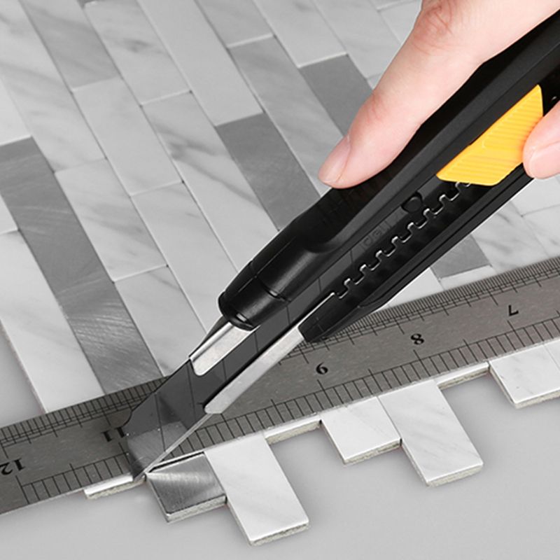 Modern Peel & Stick Subway Tile Waterproof Peel & Stick Subway Tile Clearhalo 'Flooring 'Home Improvement' 'home_improvement' 'home_improvement_peel_stick_blacksplash' 'Peel & Stick Backsplash Tile' 'peel_stick_blacksplash' 'Walls & Ceilings' Walls and Ceiling' 1200x1200_bcc2a1c0-944c-414f-9f44-29ea57d54092