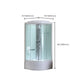 Round Tempered Glass Shower Stall Easy Clean Glass Shower Stall Clearhalo 'Bathroom Remodel & Bathroom Fixtures' 'Home Improvement' 'home_improvement' 'home_improvement_shower_stalls_enclosures' 'Shower Stalls & Enclosures' 'shower_stalls_enclosures' 'Showers & Bathtubs' 1200x1200_bcd0ef8e-1971-448e-9f94-8269b0622e8c
