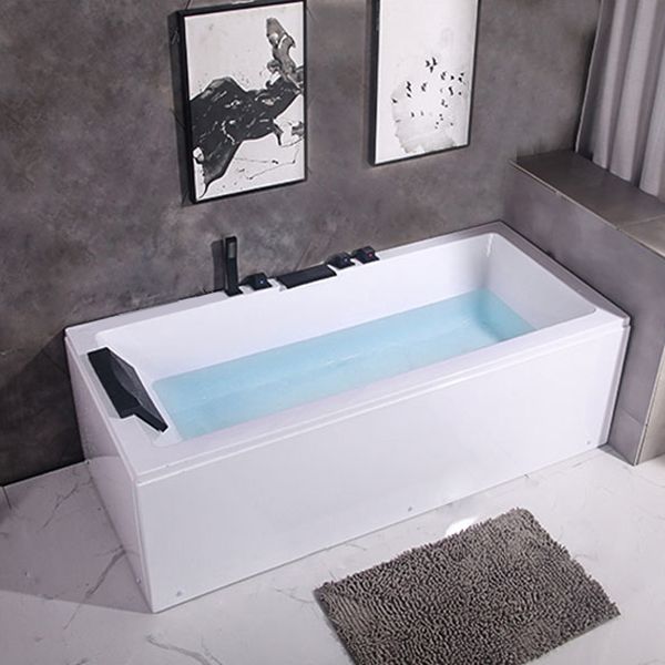 Freestanding Antique Finish Soaking Bath Rectangular Modern Bath Tub Clearhalo 'Bathroom Remodel & Bathroom Fixtures' 'Bathtubs' 'Home Improvement' 'home_improvement' 'home_improvement_bathtubs' 'Showers & Bathtubs' 1200x1200_bce63798-9d92-42aa-8008-cc43a9b7e0cd
