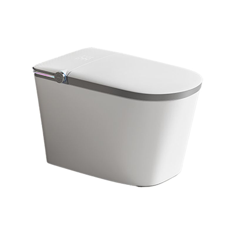 Ceramic Antimicrobial Floor Mount Bidet with Warm Air Dryer - 16.14" W Clearhalo 'Bathroom Remodel & Bathroom Fixtures' 'Bidets' 'Home Improvement' 'home_improvement' 'home_improvement_bidets' 'Toilets & Bidets' 1200x1200_bcf7c6c5-7dda-4f25-b909-e47e5b7a76dc