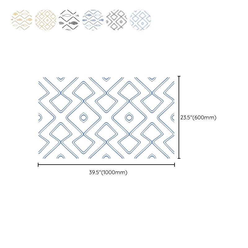 Water Resistant Tile PVC Singular Peel & Stick Tile for Kitchen Backsplash Wall Clearhalo 'Flooring 'Home Improvement' 'home_improvement' 'home_improvement_peel_stick_blacksplash' 'Peel & Stick Backsplash Tile' 'peel_stick_blacksplash' 'Walls & Ceilings' Walls and Ceiling' 1200x1200_bd31983a-14e4-48f2-952b-237743680dd3