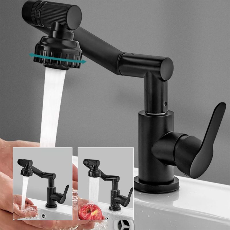 Modern Faucet 1-Handle 1-Hole Single Level Low Profile Pot Filler Kitchen Faucet Clearhalo 'Home Improvement' 'home_improvement' 'home_improvement_kitchen_faucets' 'Kitchen Faucets' 'Kitchen Remodel & Kitchen Fixtures' 'Kitchen Sinks & Faucet Components' 'kitchen_faucets' 1200x1200_bd387a10-e58b-4b3f-982f-fdaa700e36b5