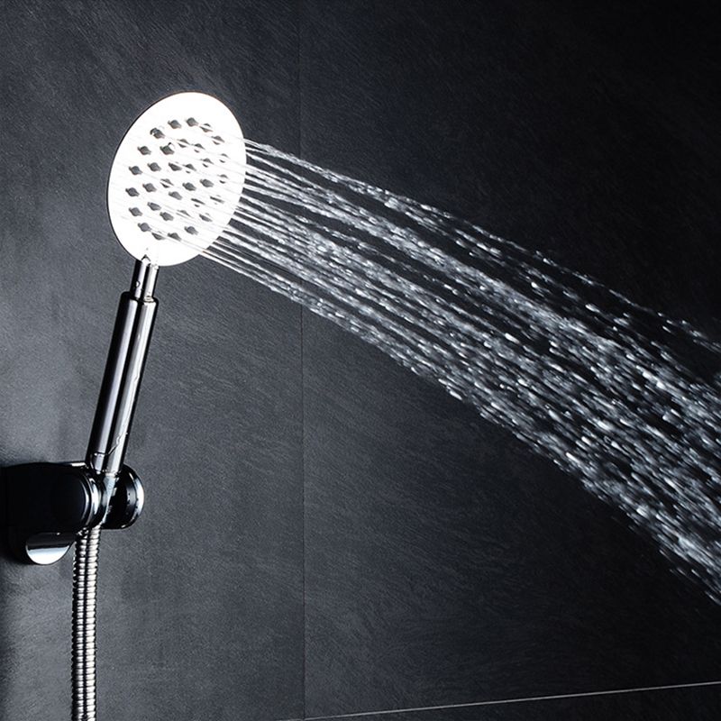 Modern Handheld Shower Head Pressurized 304 Stainless Steel Shower Head Clearhalo 'Bathroom Remodel & Bathroom Fixtures' 'Home Improvement' 'home_improvement' 'home_improvement_shower_heads' 'Shower Heads' 'shower_heads' 'Showers & Bathtubs Plumbing' 'Showers & Bathtubs' 1200x1200_bd4d3d4f-cf10-497b-99d2-e5c2408c49bd