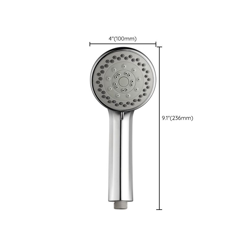 Single Dual Shower Head Square High Arch Shower Head Combo in Chrome Clearhalo 'Bathroom Remodel & Bathroom Fixtures' 'Home Improvement' 'home_improvement' 'home_improvement_shower_heads' 'Shower Heads' 'shower_heads' 'Showers & Bathtubs Plumbing' 'Showers & Bathtubs' 1200x1200_bd51ddd6-ecdc-4497-8968-a9d7666daeaa