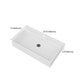 White Rectangular Trough Bathroom Sink Modern Trough Bathroom Sink Clearhalo 'Bathroom Remodel & Bathroom Fixtures' 'Bathroom Sinks & Faucet Components' 'Bathroom Sinks' 'bathroom_sink' 'Home Improvement' 'home_improvement' 'home_improvement_bathroom_sink' 1200x1200_bd58c11b-b704-4f8f-bd78-02dfdbed4b01