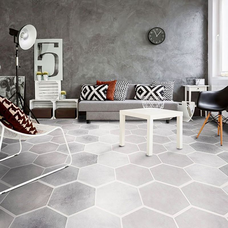 Modern Style Indoor Tile Hexagon Living Room Floor and Wall Tile Clearhalo 'Floor Tiles & Wall Tiles' 'floor_tiles_wall_tiles' 'Flooring 'Home Improvement' 'home_improvement' 'home_improvement_floor_tiles_wall_tiles' Walls and Ceiling' 1200x1200_bd5d2a81-85b4-4184-8a4b-f0f7b3acfb48