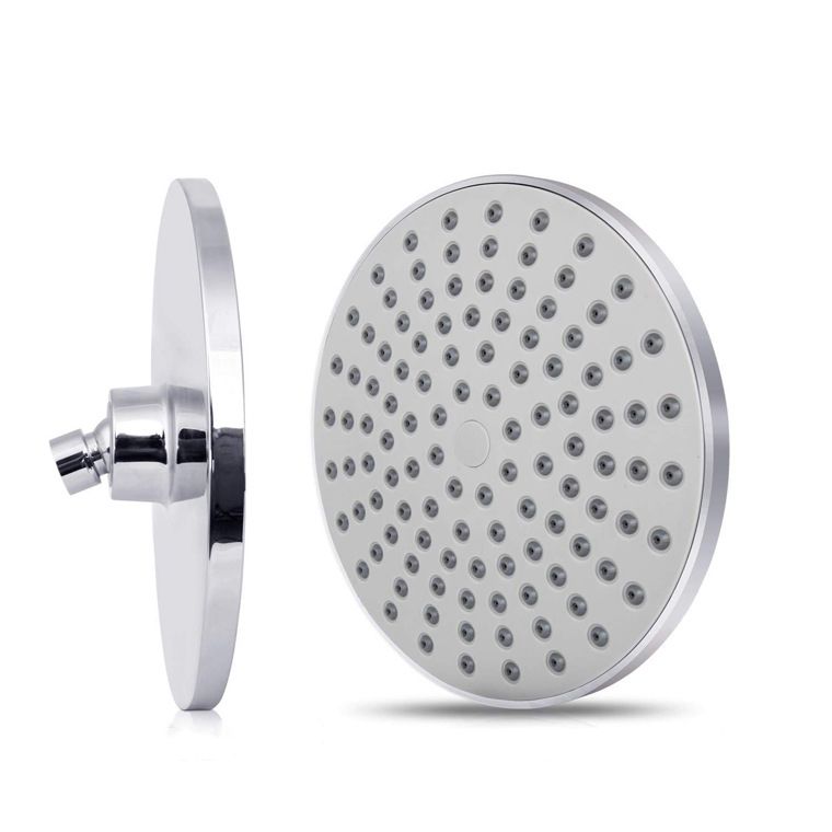 Round Dual Shower Heads Traditional Style Wall Mounted Dual Shower Clearhalo 'Bathroom Remodel & Bathroom Fixtures' 'Home Improvement' 'home_improvement' 'home_improvement_shower_heads' 'Shower Heads' 'shower_heads' 'Showers & Bathtubs Plumbing' 'Showers & Bathtubs' 1200x1200_bd74b77f-7580-4b96-8eb4-d98b9b00a470