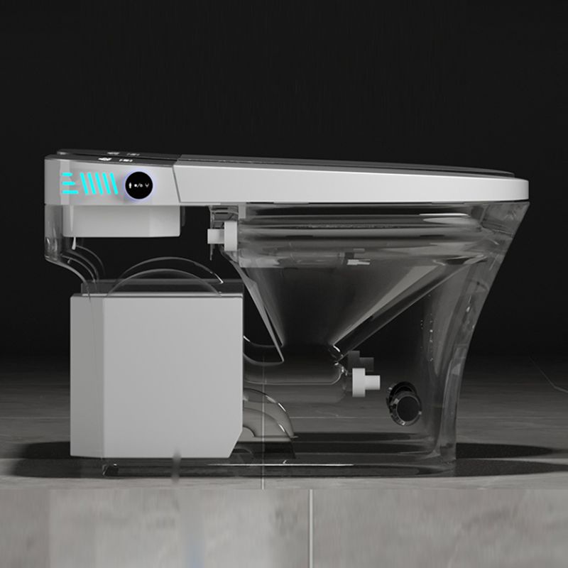 Contemporary Floor Mount Toilet Heated Seat Included Urine Toilet for Bathroom Clearhalo 'Bathroom Remodel & Bathroom Fixtures' 'Home Improvement' 'home_improvement' 'home_improvement_toilets' 'Toilets & Bidets' 'Toilets' 1200x1200_bd84223e-ed5b-4843-b503-3a8102ae4d30