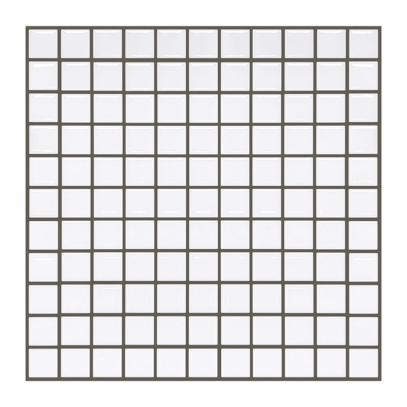 Stain Resistant Peel & Stick Tile Square Mosaic Tile for Kitchen and Bathroom Backsplash Clearhalo 'Flooring 'Home Improvement' 'home_improvement' 'home_improvement_peel_stick_blacksplash' 'Peel & Stick Backsplash Tile' 'peel_stick_blacksplash' 'Walls & Ceilings' Walls and Ceiling' 1200x1200_bd845cea-1907-4c40-b83e-3121697e8654