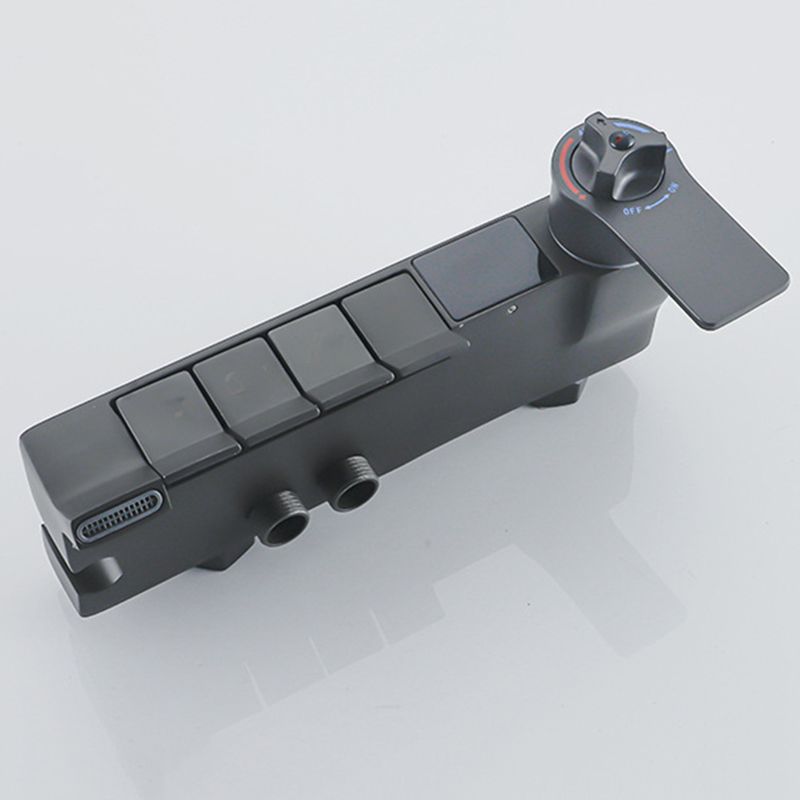 Modern Style Shower System Wall Mounted Spot Resist Handle Lever Shower System Clearhalo 'Bathroom Remodel & Bathroom Fixtures' 'Home Improvement' 'home_improvement' 'home_improvement_shower_faucets' 'Shower Faucets & Systems' 'shower_faucets' 'Showers & Bathtubs Plumbing' 'Showers & Bathtubs' 1200x1200_bd91b2b5-58cc-44a5-8495-e9eeb99f1835