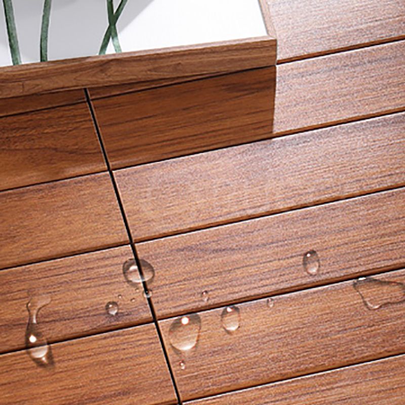 Engineered Flooring Planks Water Resistant Click-Locking for Patio Garden Clearhalo 'Flooring 'Hardwood Flooring' 'hardwood_flooring' 'Home Improvement' 'home_improvement' 'home_improvement_hardwood_flooring' Walls and Ceiling' 1200x1200_bd98cbbe-9ccd-4a04-8bbf-21a2e7c2c537